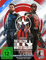 The Falcon and The Winter Soldier - Die komplette erste Staffel 4K (Limited Steelbook Edition) (4K UHD + Blu-ray)