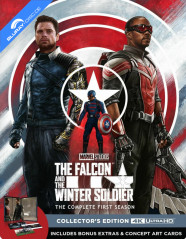 The Falcon and the Winter Soldier: The Complete First Season 4K - Limited Edition Steelbook (4K UHD) (US Import ohne dt. Ton) Blu-ray