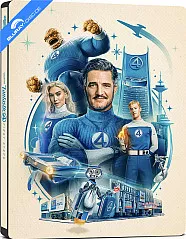 The Fantastic Four: First Steps 4K - Limited Edition Steelbook (4K UHD + Blu-ray + Digital Copy) (US Import ohne dt. Ton) Blu-ray