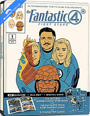 The Fantastic Four: First Steps 4K - Amazon Exclusive Limited Edition Steelbook (4K UHD + Blu-ray + Digital Copy) (US Import ohne dt. Ton) Blu-ray
