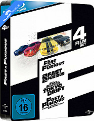The Fast and the Furious (1-4) - The Collection (Limited Steelbook Edition) Blu-ray