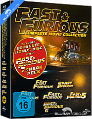 The Fast and the Furious (1-6) - The Collection (inkl. Bonus-DVD mit Fast and Furious 7 Sneak Peak) Blu-ray