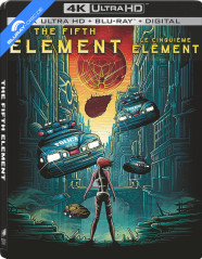 The Fifth Element 4K - Project PopArt - Limited Edition Steelbook (4K UHD + Blu-ray + Digital Copy) (CA Import ohne dt. Ton) Blu-ray