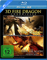 The Fire Dragon Chronicles 3D + The Fire Dragon Chronicles: Dragon Quest 3D (Doppelset) (Blu-ray 3D) Blu-ray