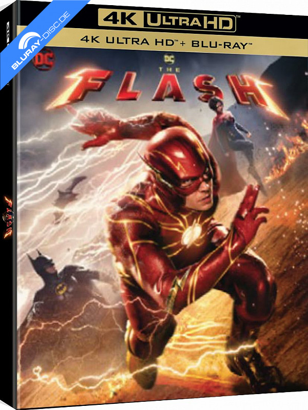 The Flash 2023 4K 4K UHD + Bluray IT Import ohne dt. Ton Bluray