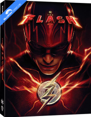 The Flash (2023) 4K - Limited Edition Fullslip Red Steelbook (4K UHD + Blu-ray) (KR Import ohne dt. Ton) Blu-ray