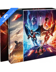The Flash (2023) - HDzeta Exclusive Gold Label Double Lenticular Fullslip Steelbook (CN Import ohne dt. Ton) Blu-ray