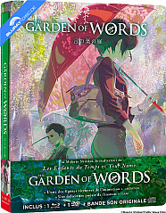 The Garden of Words - Édition Boîtier Steelbook (Blu-ray + DVD + Audio CD) (FR Import ohne dt. Ton) Blu-ray