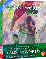 The Garden of Words - Limited Edition Steelbook (Blu-ray + Audio CD) (UK Import ohne dt. Ton) Blu-ray