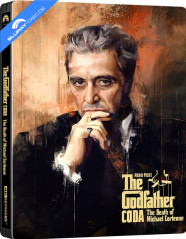 The Godfather, Coda: The Death of Michael Corleone (1990) 4K - Limited Edition Steelbook (4K UHD + Digital Copy) (CA Import) Blu-ray
