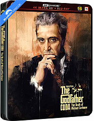 The Godfather, Coda: The Death of Michael Corleone (1990) 4K - Limited Edition Steelbook (4K UHD + Blu-ray) (SE Import ohne dt. Ton) Blu-ray