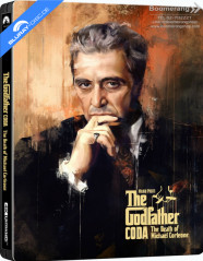 The Godfather, Coda: The Death of Michael Corleone (1990) 4K - Limited Edition Steelbook (4K UHD + Blu-ray) (TH Import) Blu-ray