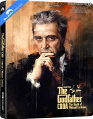 The Godfather, Coda: The Death of Michael Corleone (1990) 4K - Limited Edition Steelbook (4K UHD + Blu-ray) (TH Import) Blu-ray