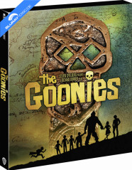 The Goonies (1985) 4K - Zavvi Exclusive Limited Slipcase Edition Steelbook (4K UHD + Blu-ray) (UK Import ohne dt. Ton) Blu-ray