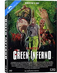 The Green Inferno (2013) (Limited Mediabook Edition) (Cover A) (Blu-ray + DVD) Blu-ray