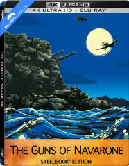 The Guns of Navarone 4K - Limited Edition Steelbook (4K UHD + Blu-ray) (TH Import) Blu-ray