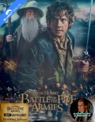 The Hobbit: The Battle of the Five Armies 4K - Extended Cut - Blufans Exclusive #105 Limited Edition Double Lenticular Fullslip Steelbook (4K UHD) (CN Import ohne dt. Ton) Blu-ray