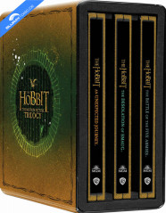The Hobbit - The Motion Picture Trilogy 4K - Theatrical and Extended Cut - Limited Edition Steelbook - Box Set (KR Import) Blu-ray