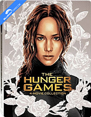 The Hunger Games: The Complete 4-Film Collection 4K - Walmart Exclusive Limited Edition PET Slipcover Steelbook (4K UHD + Blu-ray + Digital Copy) (US Import ohne dt. Ton) Blu-ray