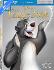 The Jungle Book (1967) - 100 Years of Disney - Walmart Exclusive Limited Edition Slipcover (Blu-ray + DVD + Digital Copy) (US Import ohne dt. Ton) Blu-ray