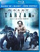 The Legend of Tarzan (2016) 3D (Blu-ray 3D + Blu-ray + Digital Copy) (IT Import ohne dt. Ton) Blu-ray