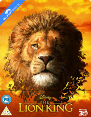 The Lion King (2019) 3D - Zavvi Exclusive Limited Edition Steelbook (Blu-ray 3D + Blu-ray) (UK Import)