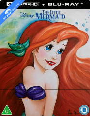 The Little Mermaid (1989) 4K - Zavvi Exclusive Limited Edition Steelbook (4K UHD + Blu-ray) (UK Import ohne dt. Ton) Blu-ray