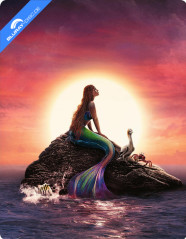 The Little Mermaid (2023) 4K - Amazon Exclusive Limited Can Mirror Edition Steelbook (4K UHD + Blu-ray + MovieNEX) (JP Import ohne dt. Ton) Blu-ray