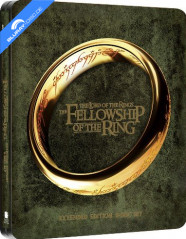The Lord of the Rings: The Fellowship of the Ring (2001) - Extended Edition - Limited Edition Steelbook (IN Import ohne dt. Ton) Blu-ray