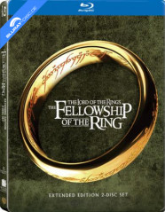 The Lord of the Rings: The Fellowship of the Ring (2001) - Extended Edition - Limited Edition Steelbook (KR Import ohne dt. Ton) Blu-ray