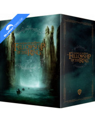 The Lord of the Rings: The Fellowship of the Ring 4K - Extended & Theatrical Cut - Blufans Exclusive #100 Limited Edition Steelbook - One-Click Box Set (4K UHD + Blu-ray) (CN Import) Blu-ray