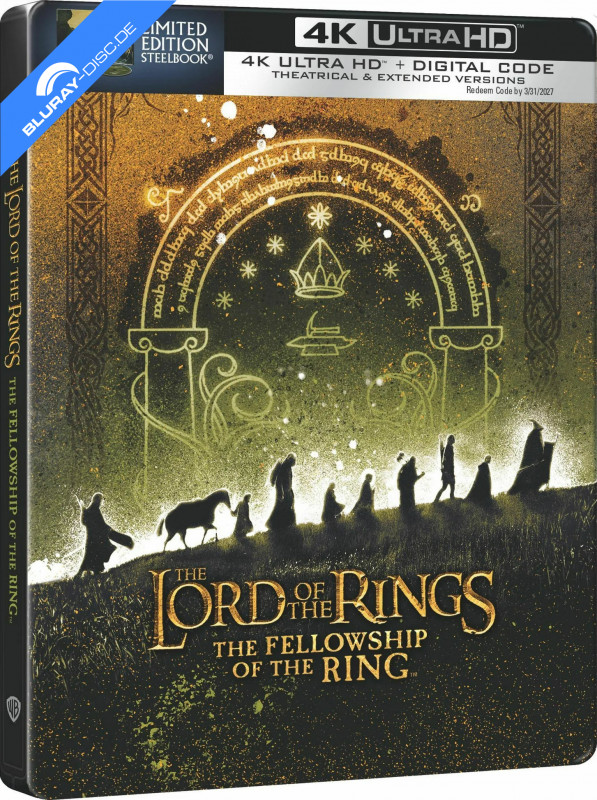 The Lord Of The Rings: The Fellowship Of The Ring 4K - Theatrical And ...