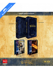 The Lord of the Rings: The Return of the King 4K - Extended Cut - HDzeta Exclusive Gold Label Fullslip Steelbook - One-Click Box Set (4K UHD + Blu-ray) (CN Import) Blu-ray