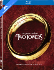 The Lord of the Rings: The Two Towers (2002)  - Extended Edition - Limited Edition Steelbook (KR Import ohne dt. Ton) Blu-ray