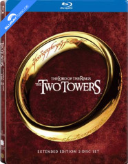 The Lord of the Rings: The Two Towers (2002) - Extended Edition - Limited Edition Steelbook (TH Import ohne dt. Ton) Blu-ray