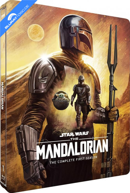 The Mandalorian Season 2 (4K/Blu-ray, 2023, STEELBOOK) NEW Pedro Pascal  action