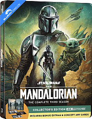 The Mandalorian: The Complete Third Season 4K - Limited Edition Steelbook (4K UHD + Blu-ray) (UK Import ohne dt. Ton) Blu-ray