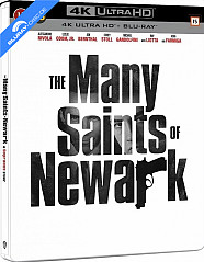 The Many Saints of Newark 4K - Limited Edition Steelbook (4K UHD + Blu-ray) (SE Import ohne dt. Ton) Blu-ray