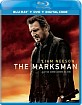 The Marksman (2021) (Blu-ray + DVD + Digital Copy) (US Import ohne dt. Ton) Blu-ray