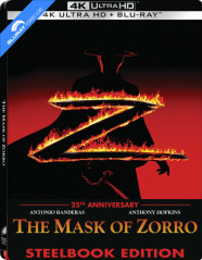 The Mask of Zorro 4K - 25th Anniversary - Limited Edition Steelbook (4K UHD + Blu-ray) (TH Import) Blu-ray