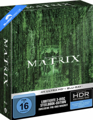 The Matrix (1999) 4K - Titans of Cult #16 Steelbook (4K UHD + Blu-ray + Bonus Blu-ray) (CH Import) Blu-ray