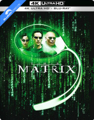 The Matrix (1999) 4K - Zavvi Exclusive Limited Edition Steelbook (4K UHD + Blu-ray + Bonus Blu-ray + Digital Copy) (UK Import) Blu-ray