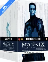 The Matrix - 4-Film Déjà Vu Collection 4K - Limited Edition Steelbook - Case (4K UHD + Blu-ray + Bonus Blu-ray) (FI Import) Blu-ray