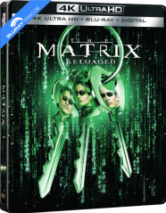The Matrix Reloaded (2003) 4K - Best Buy Exclusive Limited Edition Steelbook (4K UHD + Blu-ray + Bonus Blu-ray + Digital Copy) (US Import) Blu-ray