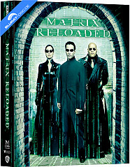 The Matrix Reloaded 4K - Manta Lab Exclusive #46 Limited Edition Double Lenticular Fullslip Steelbook (4K UHD + Blu-ray + Bonus Blu-ray) (HK Import) Blu-ray