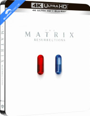 The Matrix Resurrections (2021) 4K - Edición Metálica (4K UHD + Blu-ray) (ES Import ohne dt. Ton) Blu-ray