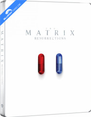 The Matrix Resurrections (2021) 4K - Limited Edition Steelbook (4K UHD + Blu-ray) (HK Import ohne dt. Ton) Blu-ray