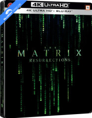 The Matrix Resurrections (2021) 4K - Limited Edition Steelbook (4K UHD + Blu-ray) (NO Import ohne dt. Ton) Blu-ray
