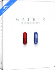The Matrix Resurrections (2021) 4K - Limited Edition Steelbook (4K UHD + Blu-ray) (TH Import ohne dt. Ton) Blu-ray
