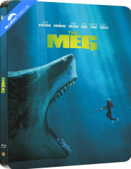 The Meg (2018) 3D - HMV Exclusive Limited Edition Steelbook (Blu-ray 3D + Blu-ray + Digital Copy) (UK Import) Blu-ray